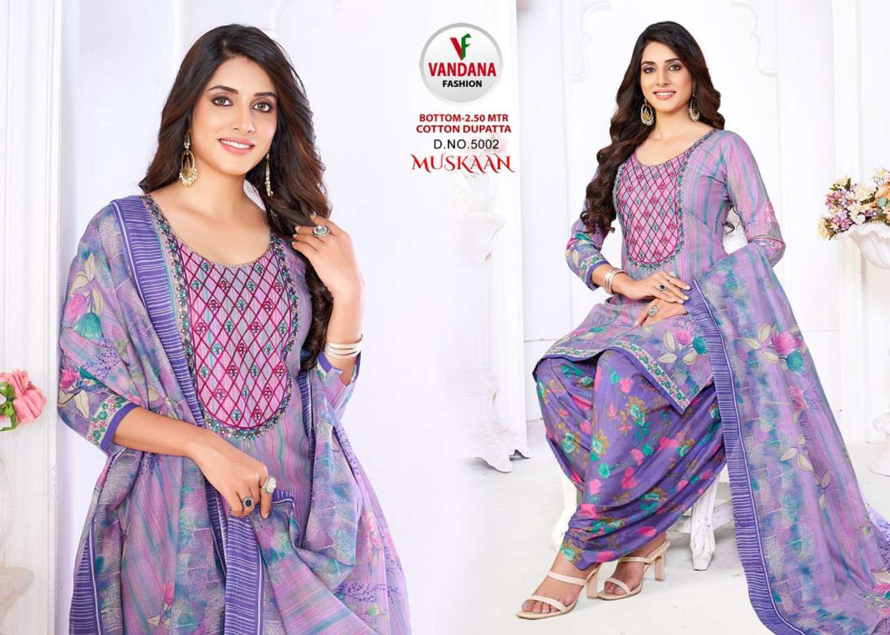 VANDANA FASHION MUSKAN VOL 5 