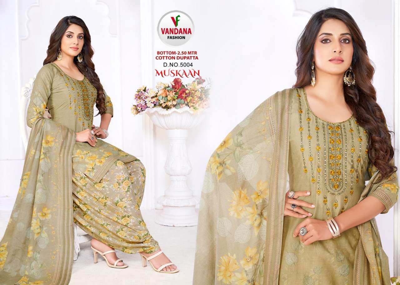 VANDANA FASHION MUSKAN VOL 5 