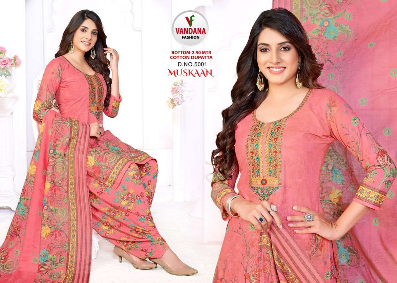 VANDANA FASHION MUSKAN VOL 5 