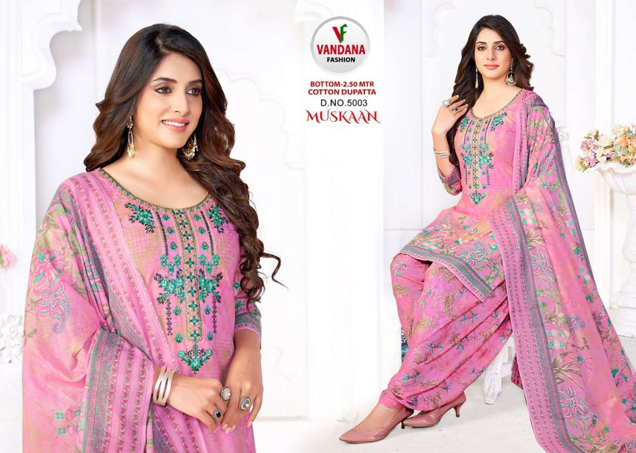 VANDANA FASHION MUSKAN VOL 5 