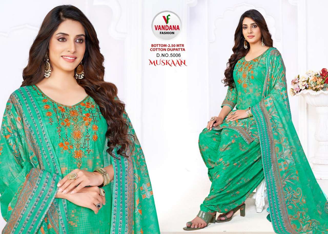 VANDANA FASHION MUSKAN VOL 5 