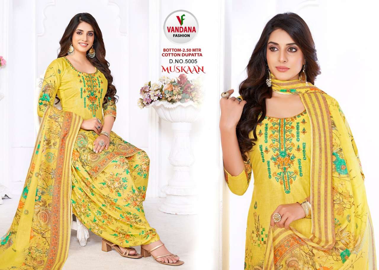 VANDANA FASHION MUSKAN VOL 5 