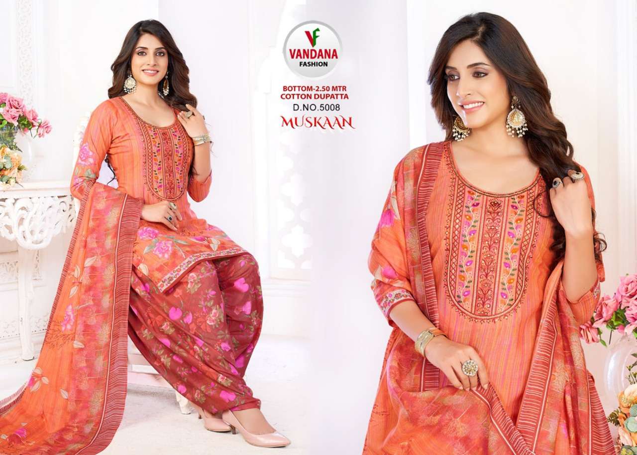 VANDANA FASHION MUSKAN VOL 5 