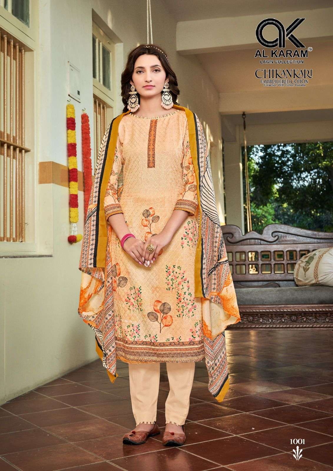 AL KARAM CHIKANKARI EMBROIDERED COTTON COLLECTION