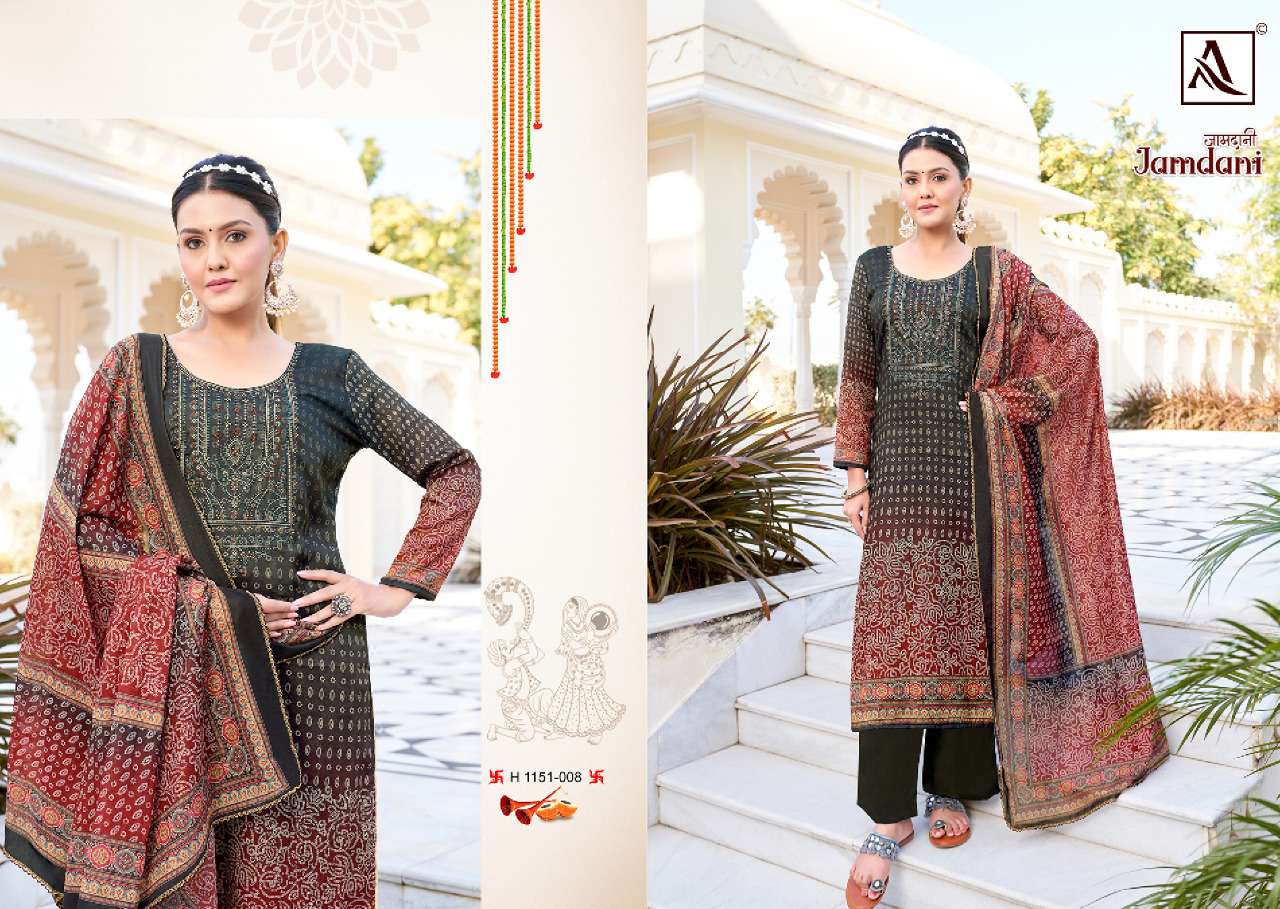 ALOK SUITS JAMDANI