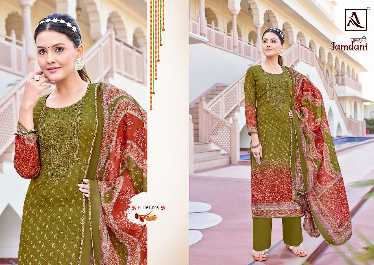 ALOK SUITS JAMDANI