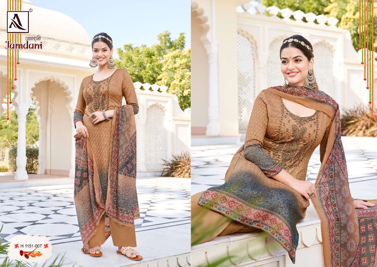 ALOK SUITS JAMDANI