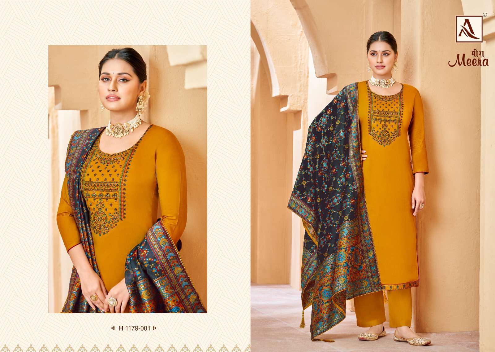 ALOK SUITS MEERA EDITION VOL 8
