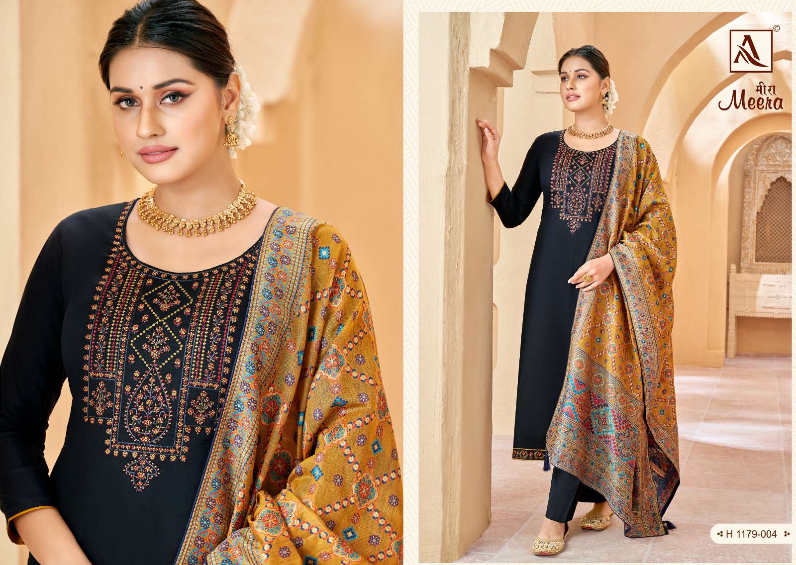 ALOK SUITS MEERA EDITION VOL 8