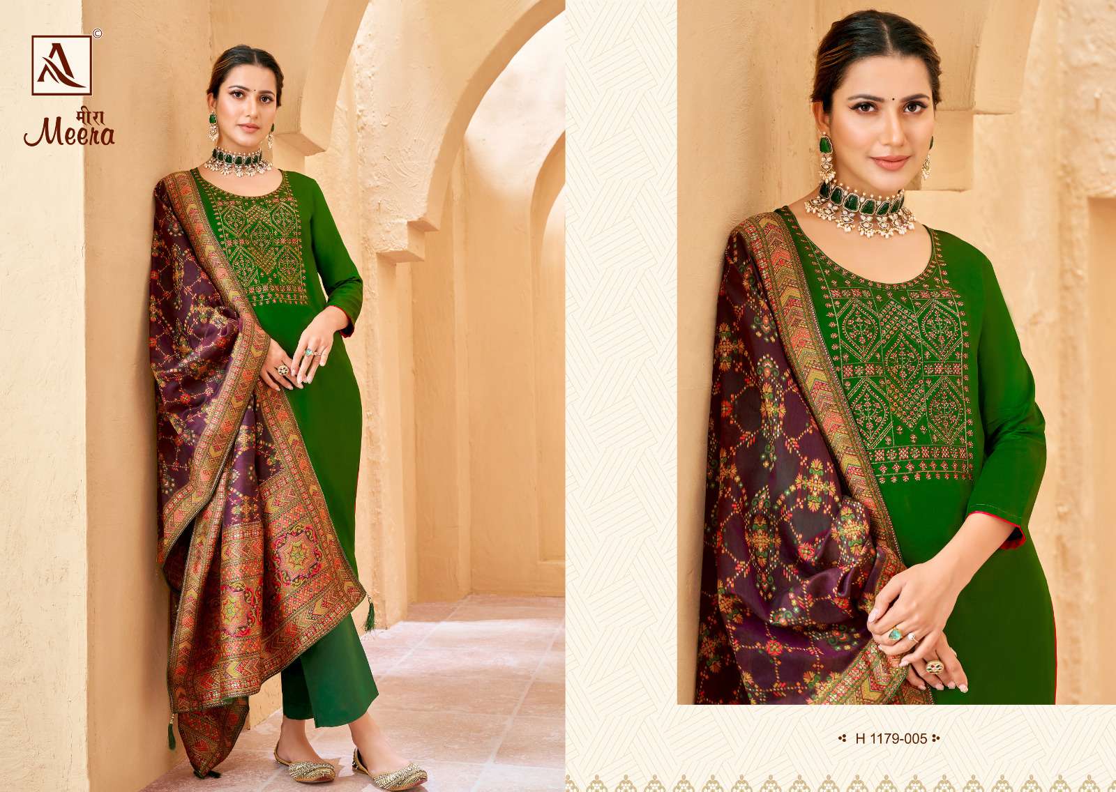 ALOK SUITS MEERA EDITION VOL 8