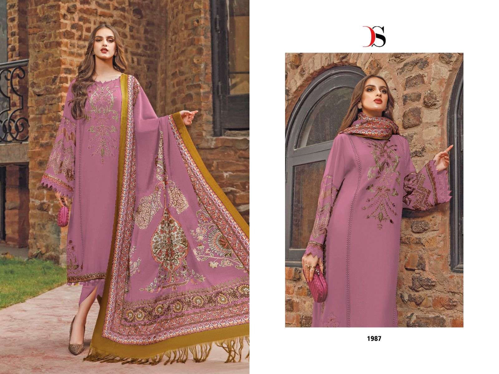  DEEPSY SUITS MARIA B EMBROIDERED LAWN NX