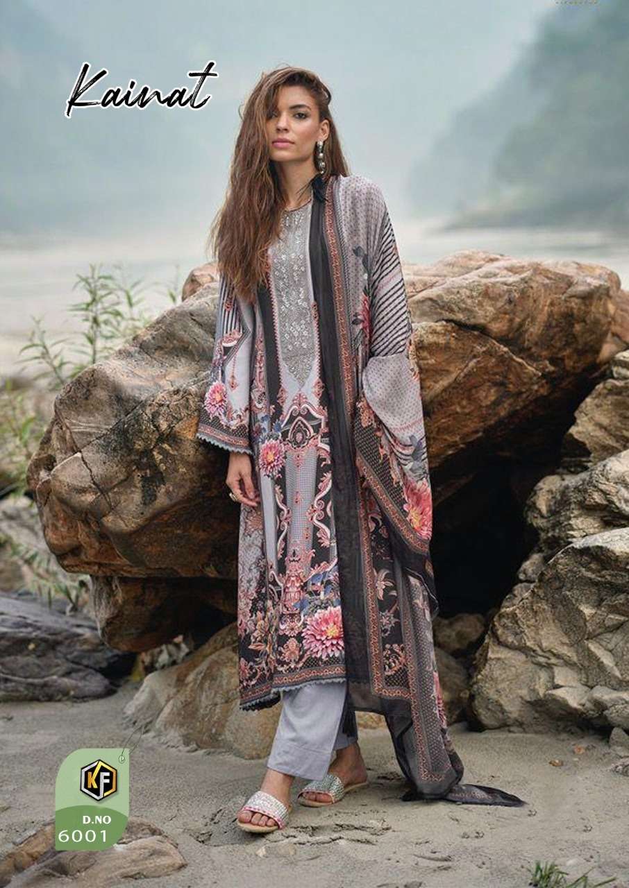 KEVAL FAB KAINAT LUXURY LAWN COLLECTION VOL 6