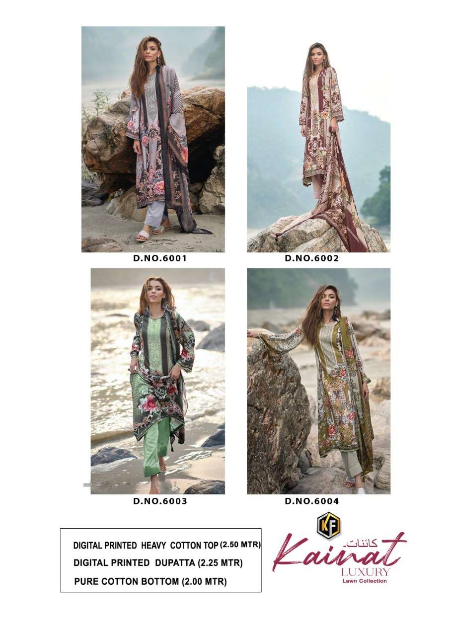 KEVAL FAB KAINAT LUXURY LAWN COLLECTION VOL 6