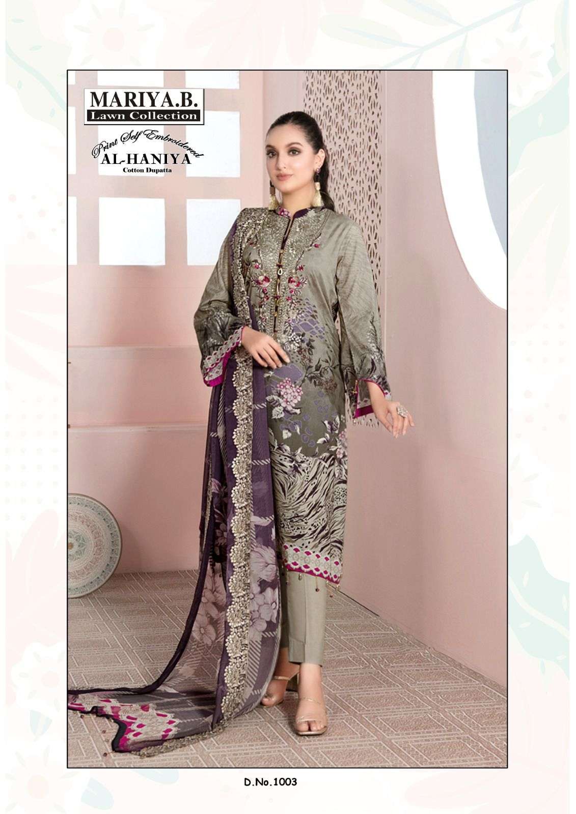 MARIYA B LAWN COLLECTION AL HANIYA