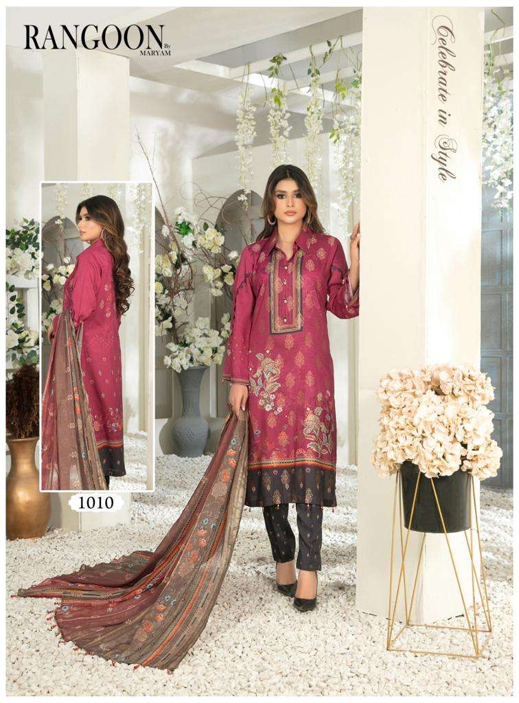 MARYAM RANGOON LUXURY COTTON