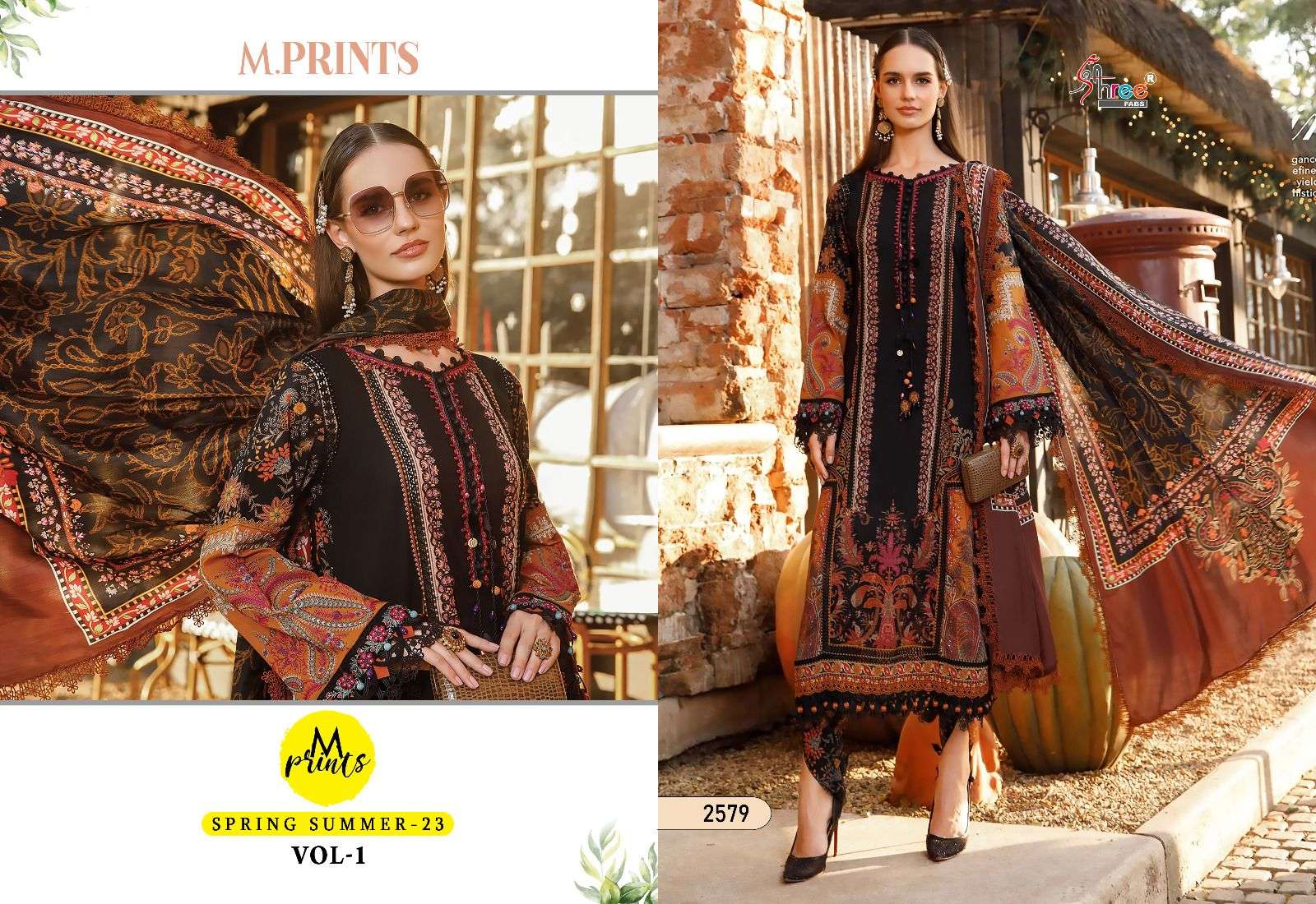 SHREE FABS M PRINT SPRING SUMMER 23 VOL 1 