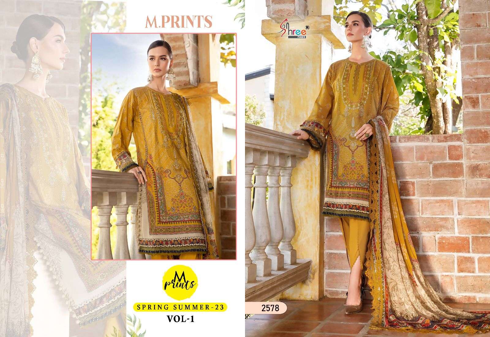 SHREE FABS M PRINT SPRING SUMMER 23 VOL 1 