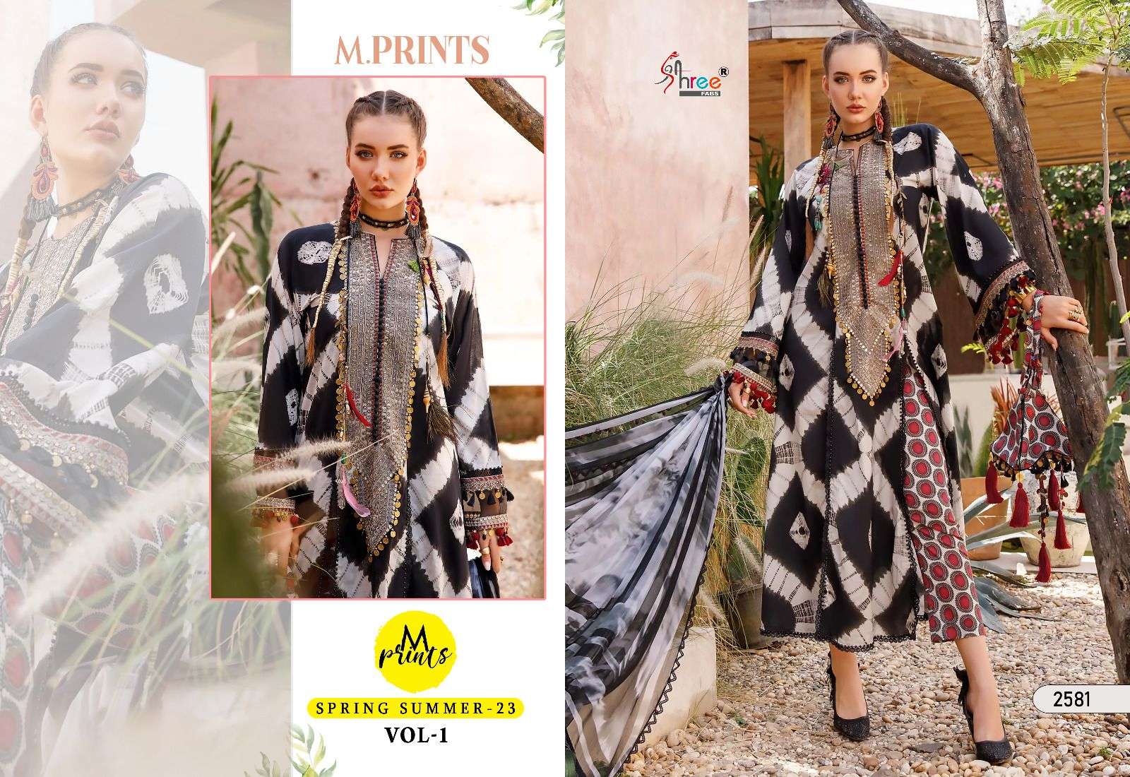 SHREE FABS M PRINT SPRING SUMMER 23 VOL 1 