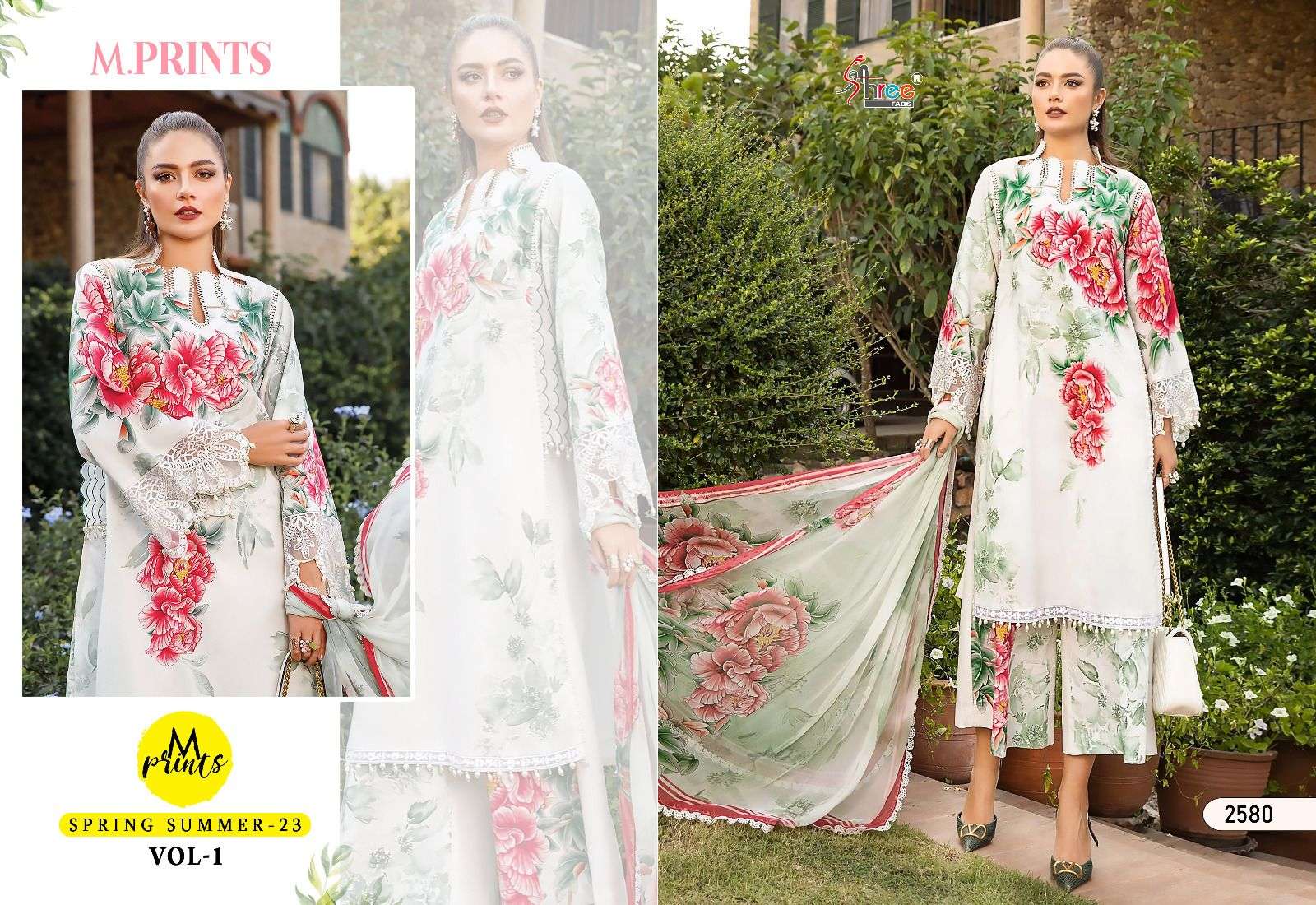 SHREE FABS M PRINT SPRING SUMMER 23 VOL 1 