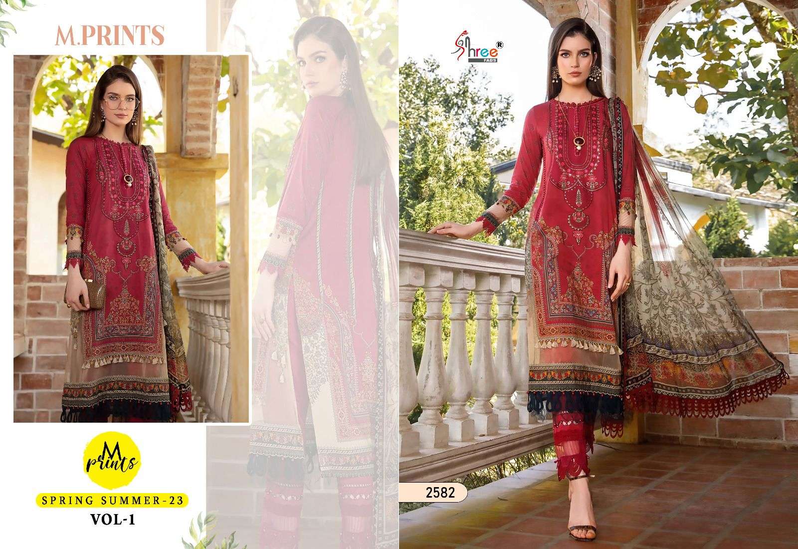 SHREE FABS M PRINT SPRING SUMMER 23 VOL 1 