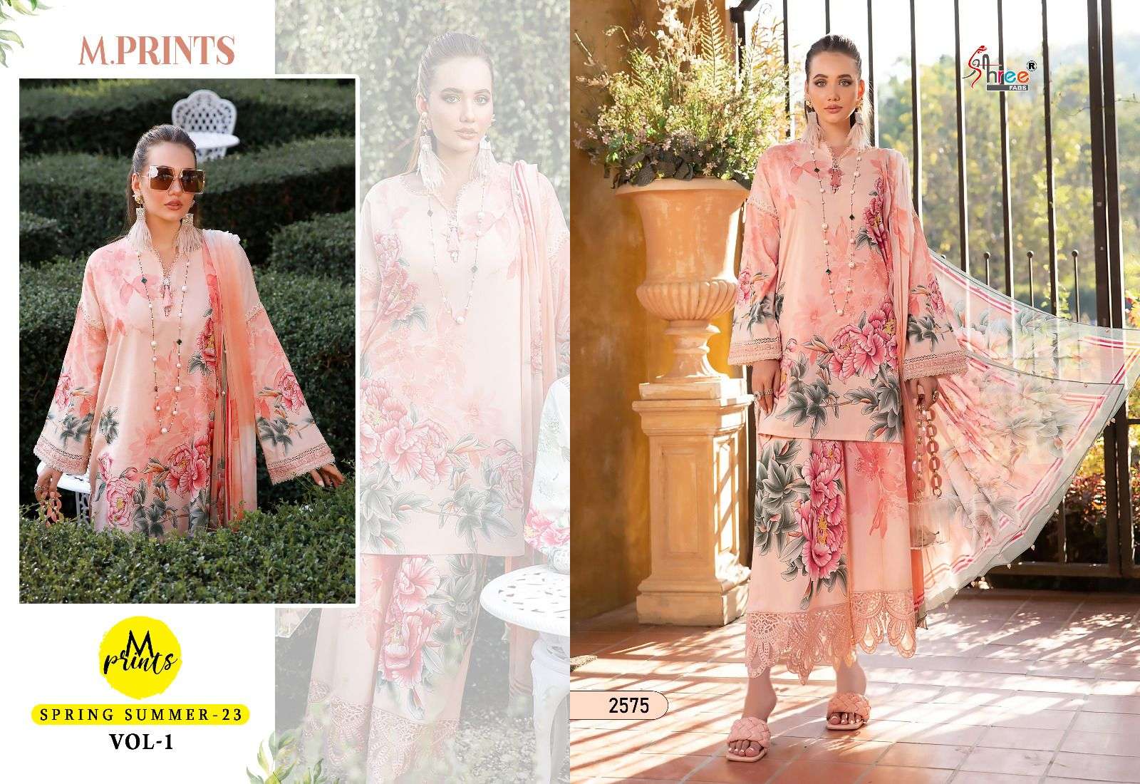 SHREE FABS M PRINT SPRING SUMMER 23 VOL 1 