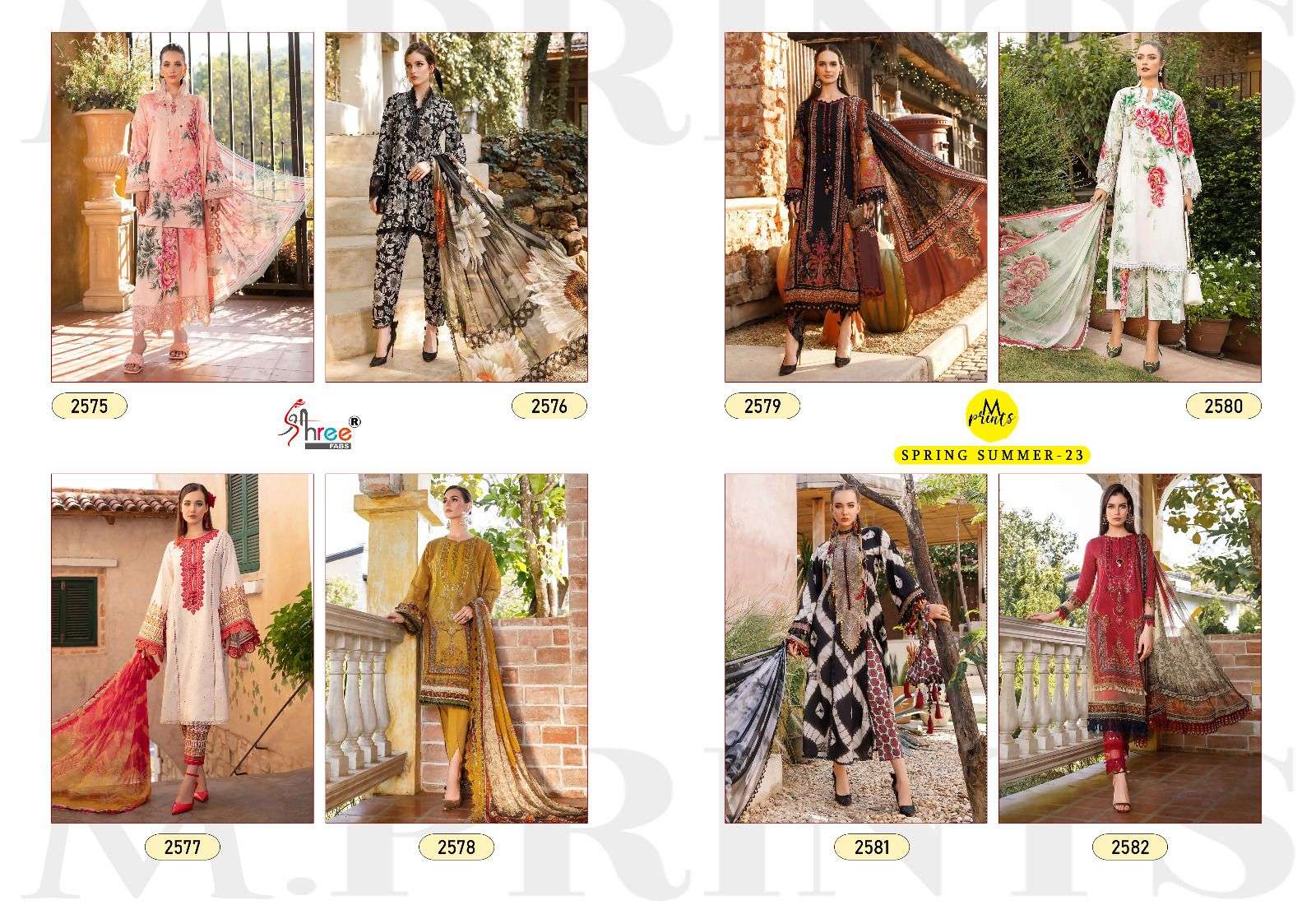 SHREE FABS M PRINT SPRING SUMMER 23 VOL 1 