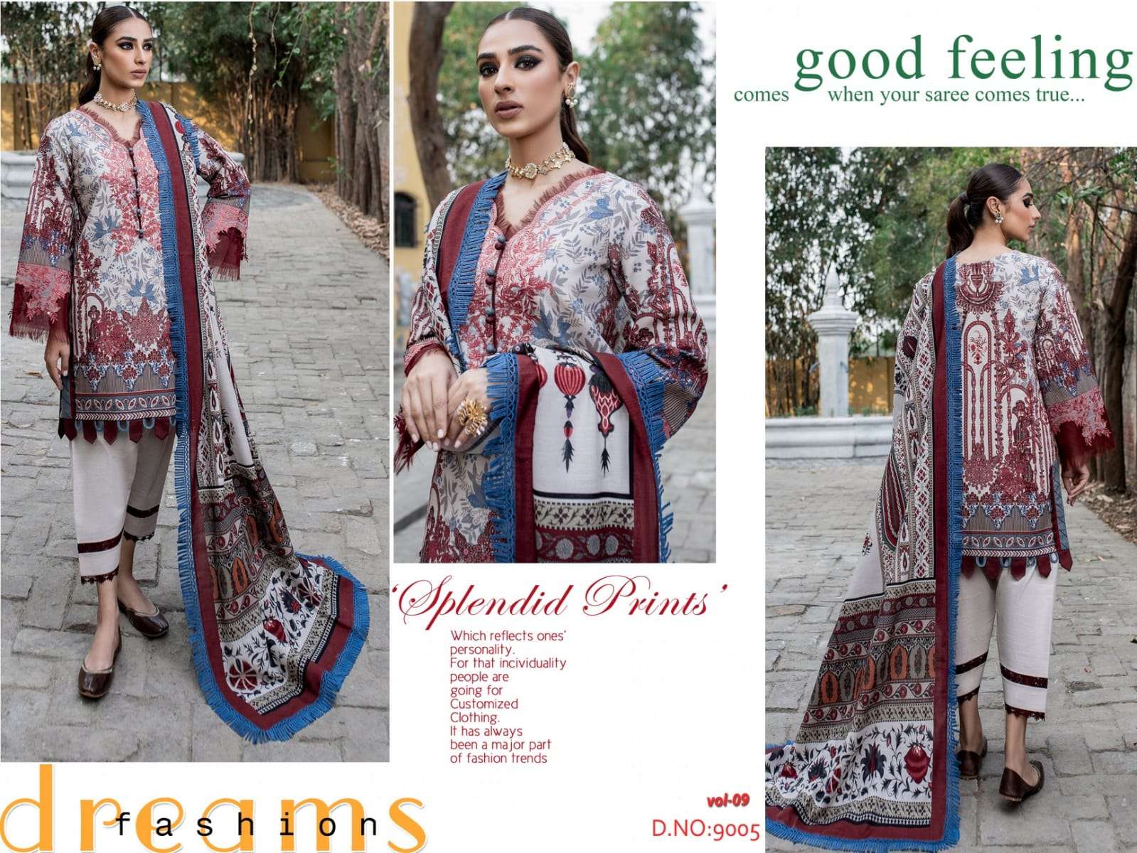 AGHA NOOR LUXURY LAWN COLLECTION VOL 9 