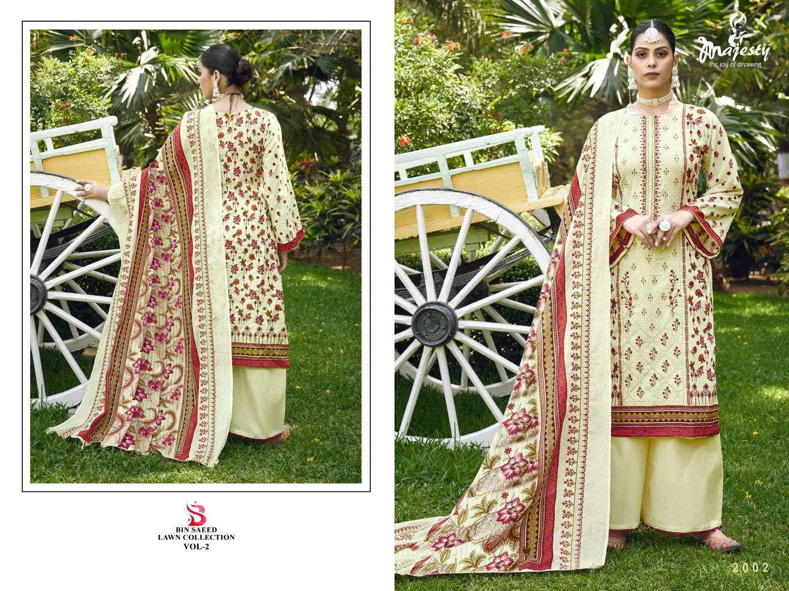  MAJESTY BIN SAEED LAWN COLLECTION VOL 2