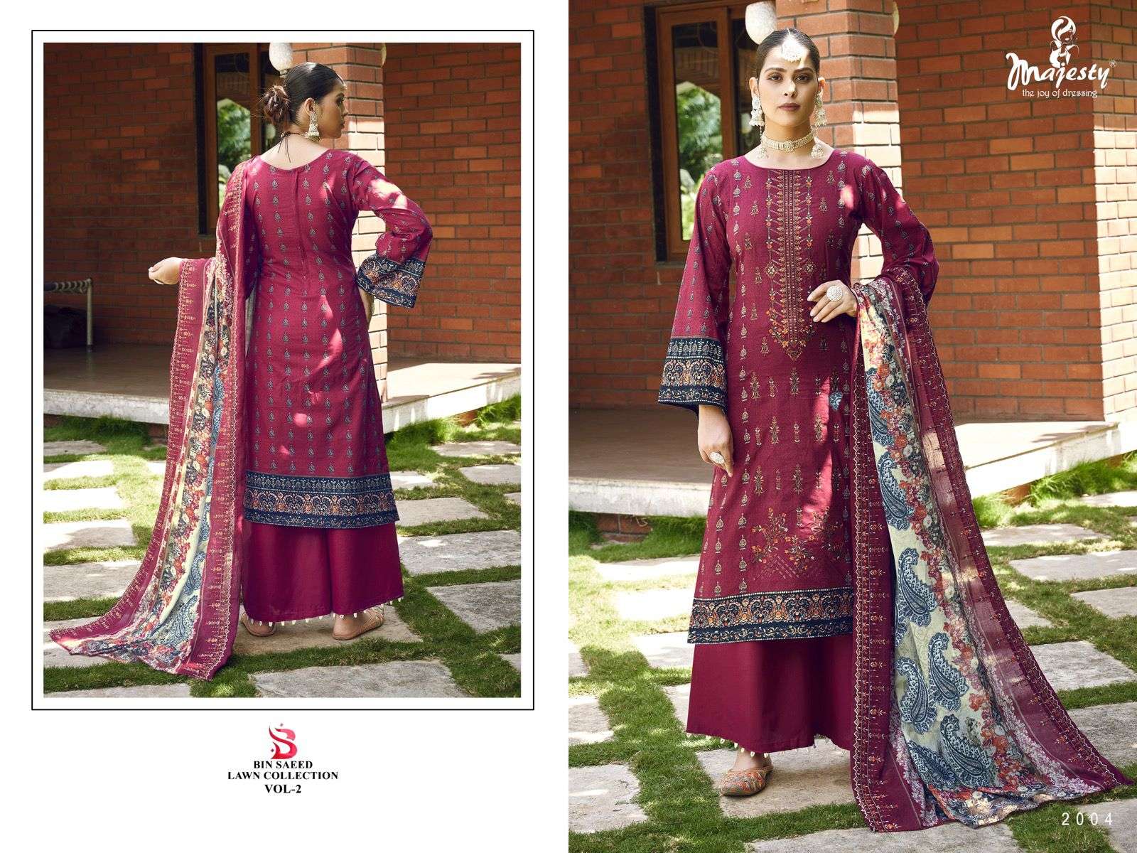  MAJESTY BIN SAEED LAWN COLLECTION VOL 2