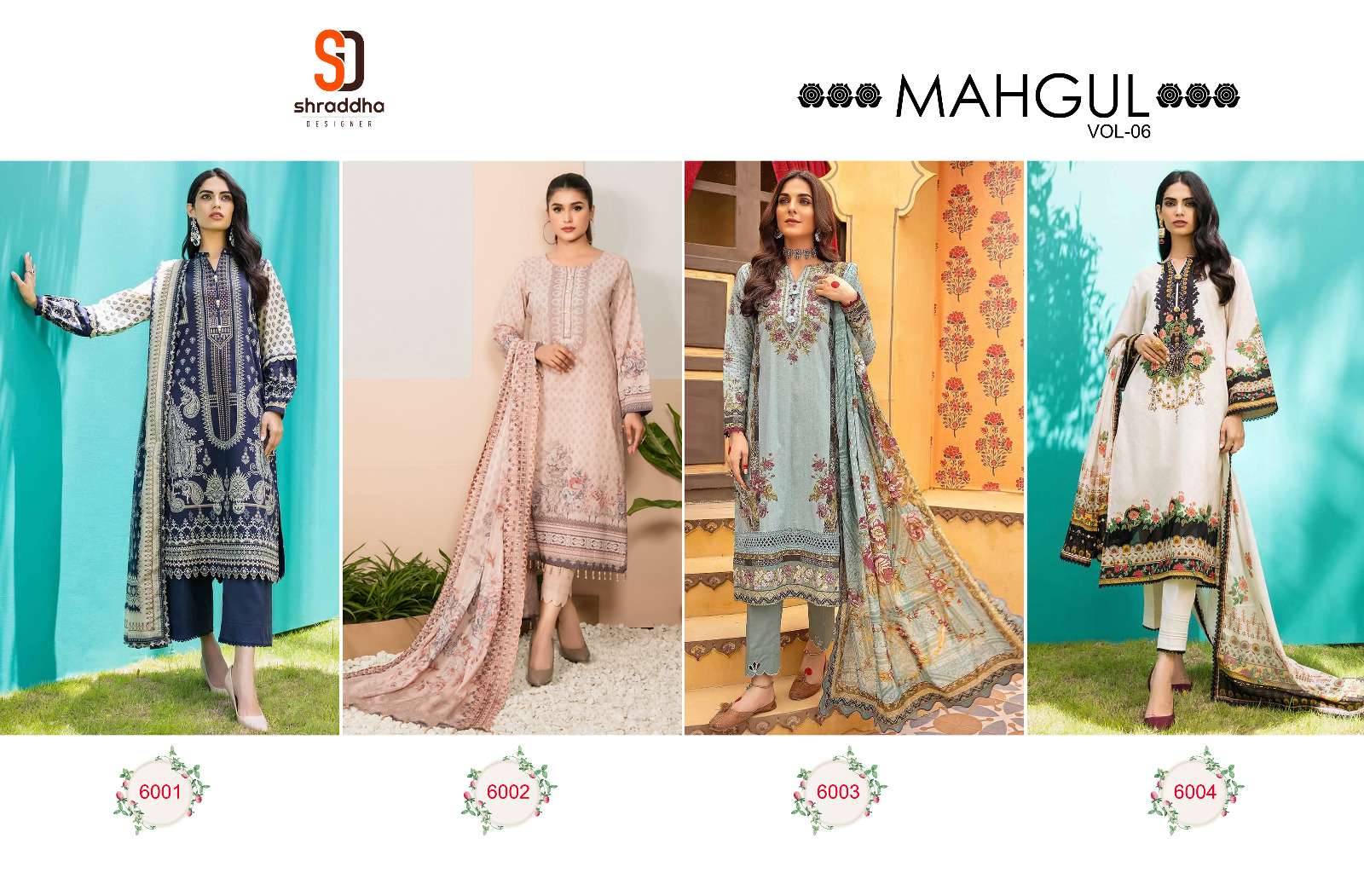 SHARADDHA DESIGNER MAHGUL VOL 6