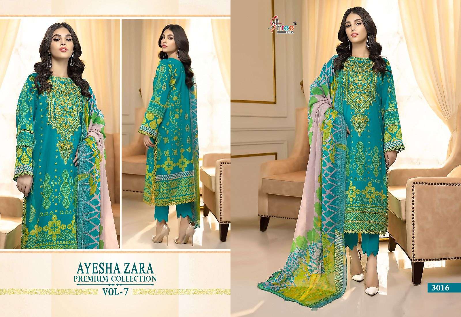 SHREE FAB AYESHA ZARA PREMIUM COLLECTION VOL 7