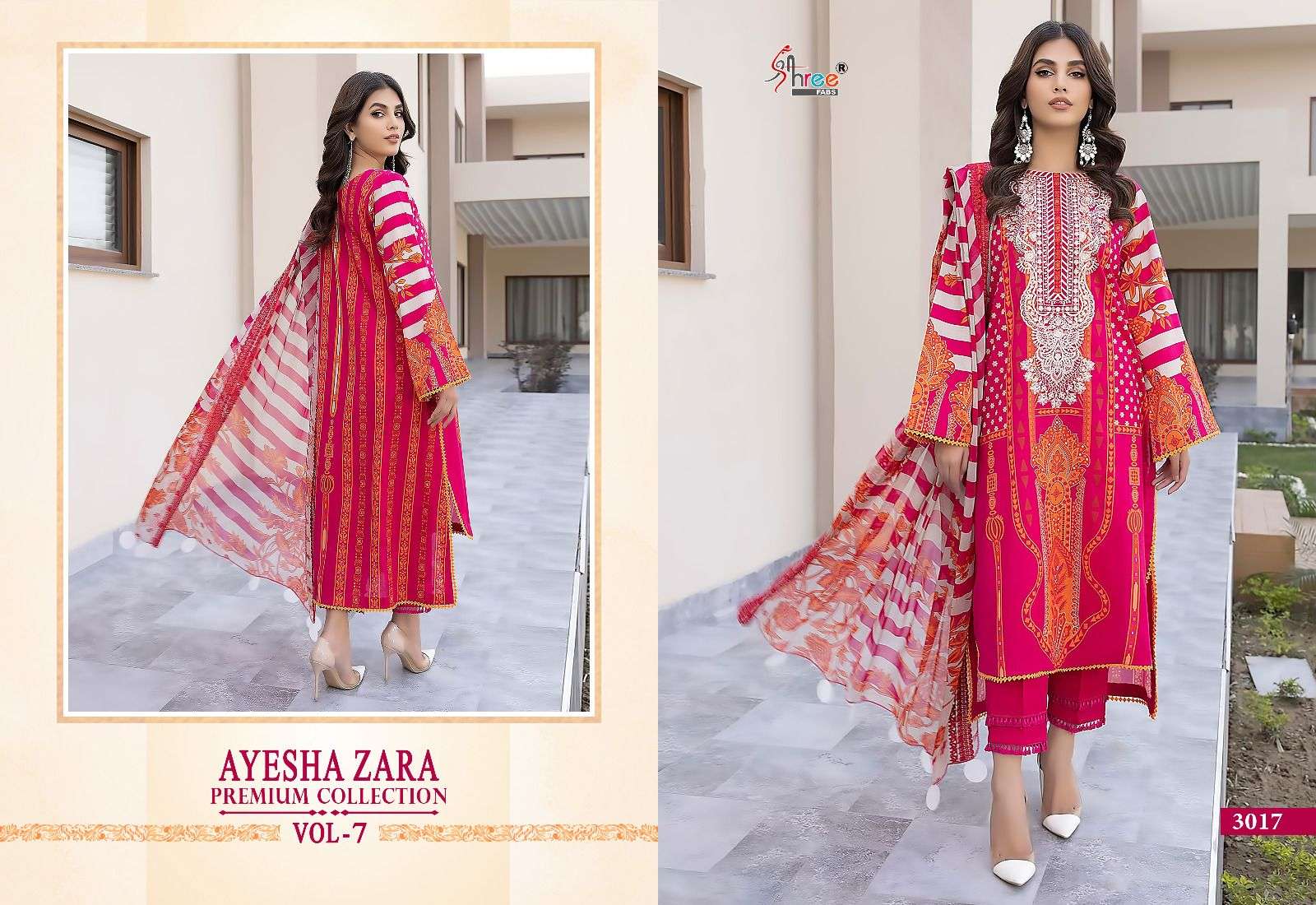 SHREE FAB AYESHA ZARA PREMIUM COLLECTION VOL 7