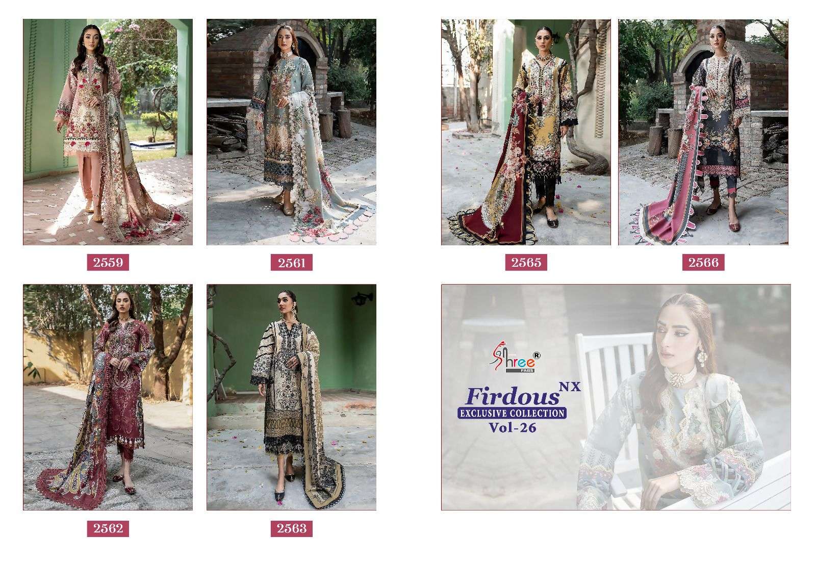 SHREE FABS FIRDOUS EXCLUSIVE COLLECTION VOL 26 NX