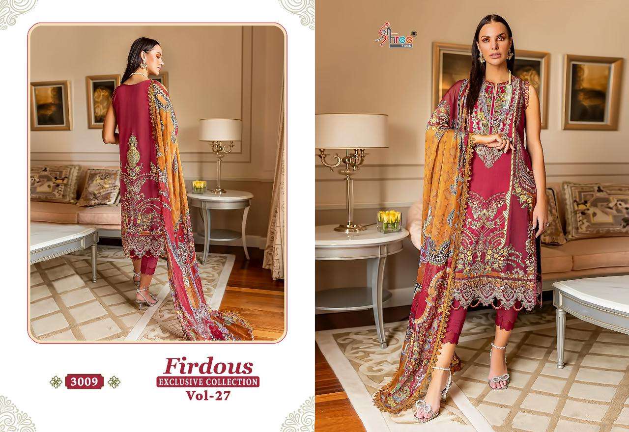 SHREE FABS FIRDOUS EXCLUSIVE COLLECTION VOL 27