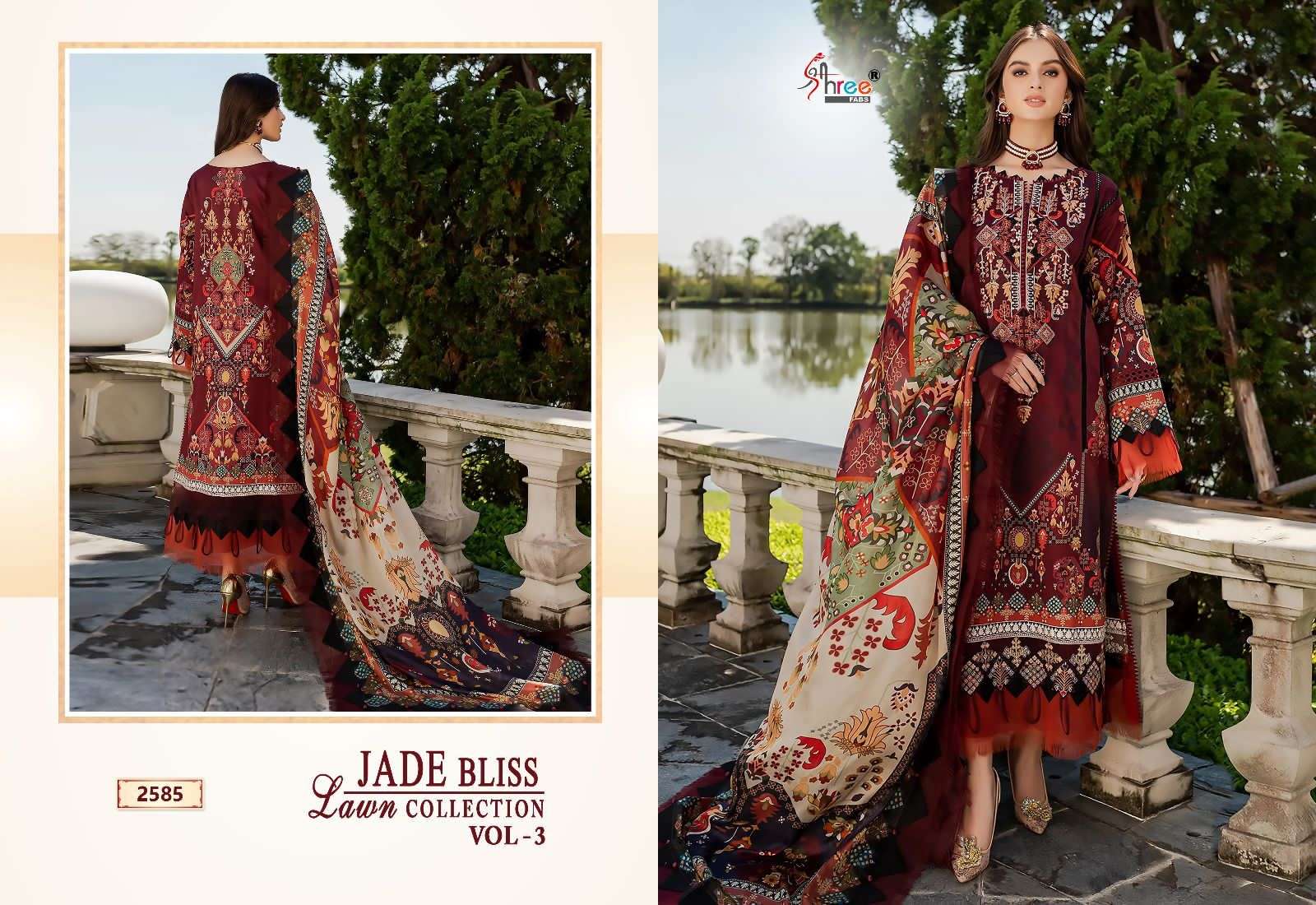 SHREE FABS JADE BLISS LAWN COLLECTION VOL 3