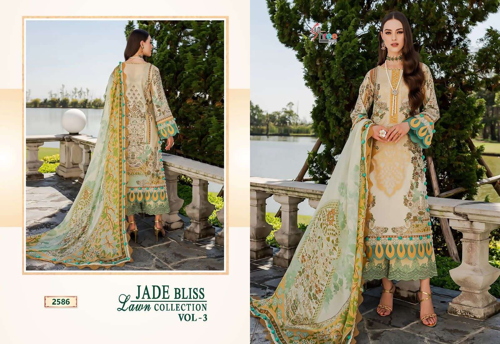 SHREE FABS JADE BLISS LAWN COLLECTION VOL 3