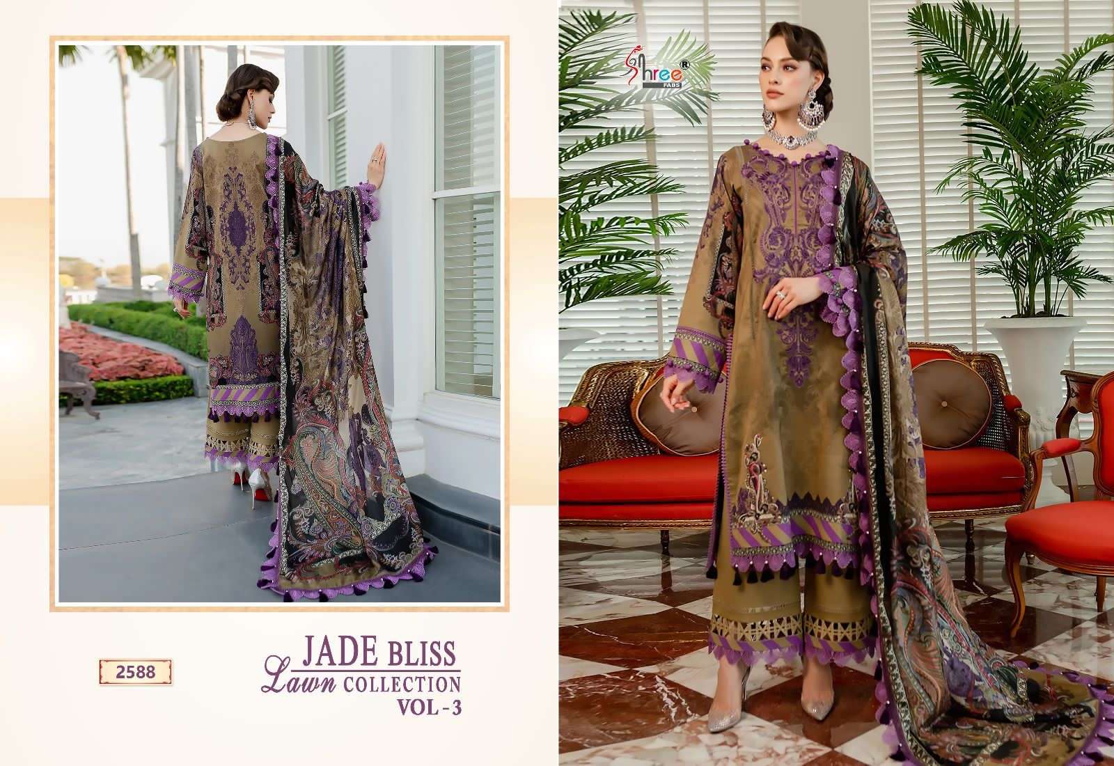 SHREE FABS JADE BLISS LAWN COLLECTION VOL 3