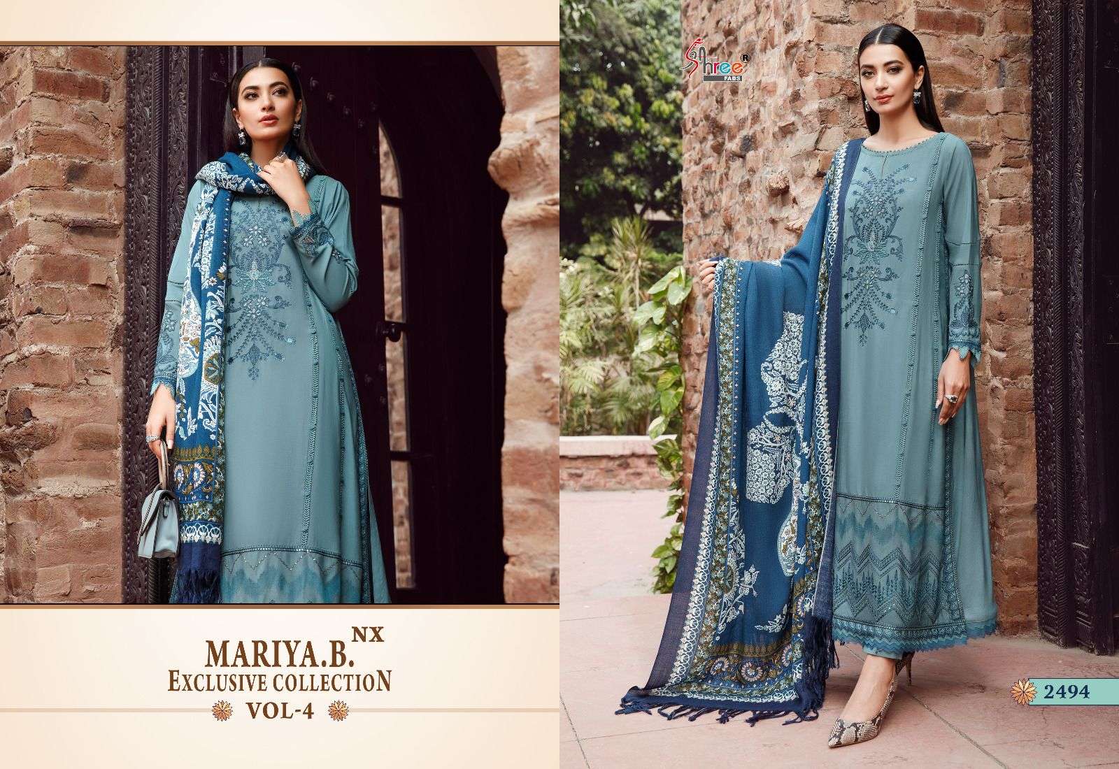 SHREE FABS MARIA B EXCLUSIVE COLLECTION VOL 4 NX