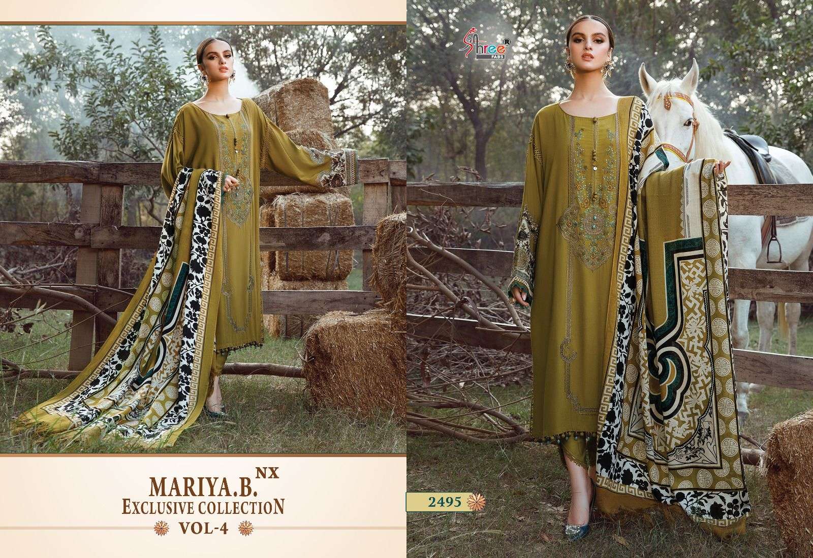 SHREE FABS MARIA B EXCLUSIVE COLLECTION VOL 4 NX