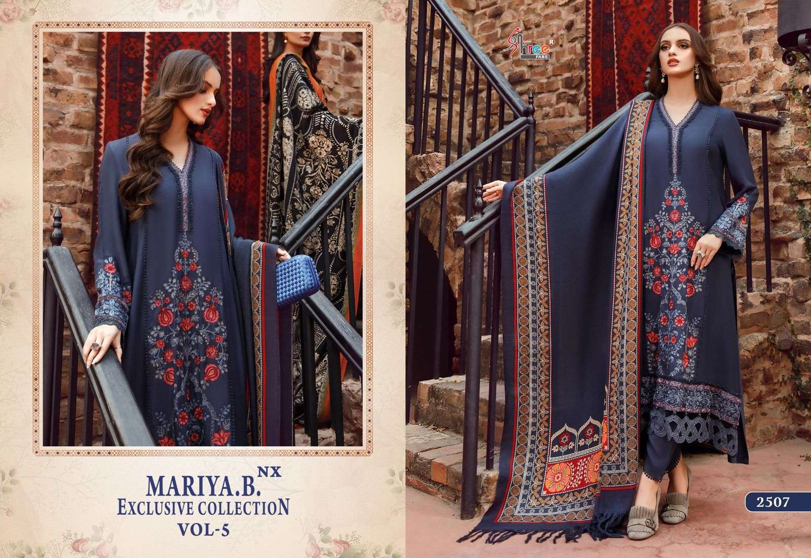 SHREE FABS MARIA B EXCLUSIVE COLLECTION VOL 5 NX 