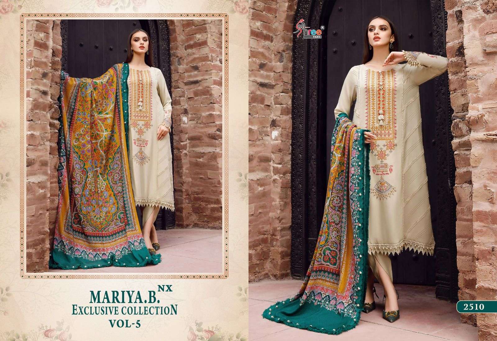 SHREE FABS MARIA B EXCLUSIVE COLLECTION VOL 5 NX 