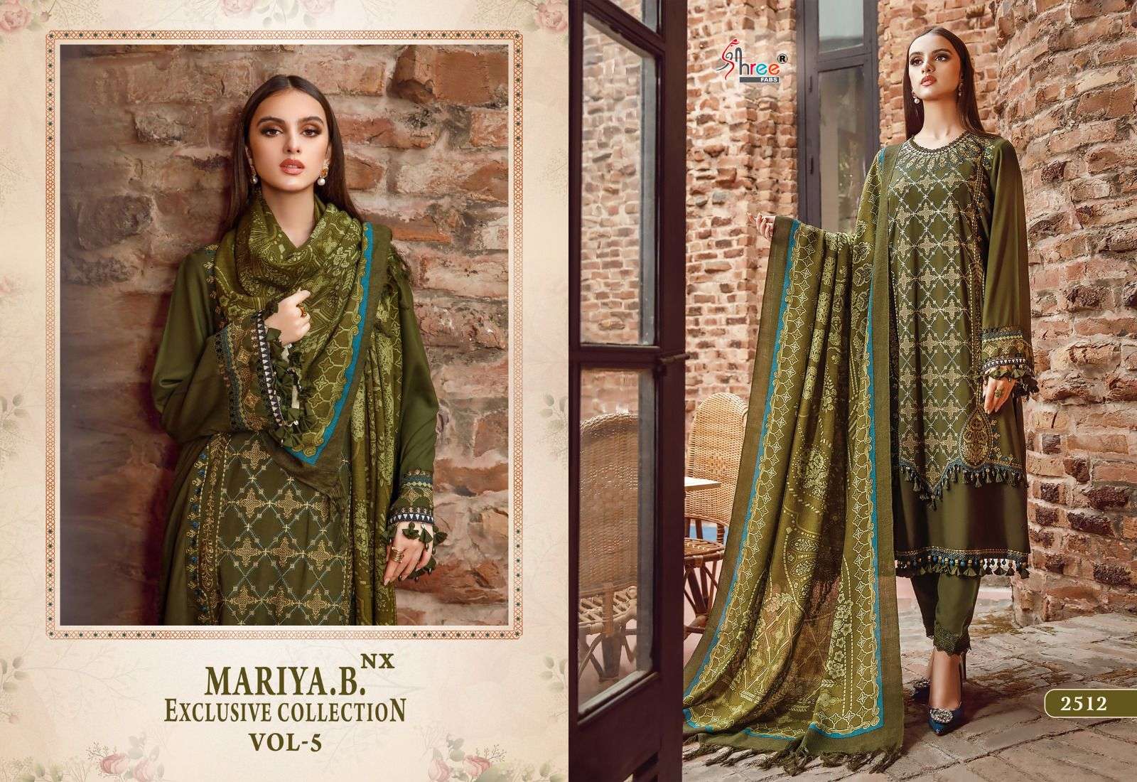 SHREE FABS MARIA B EXCLUSIVE COLLECTION VOL 5 NX 