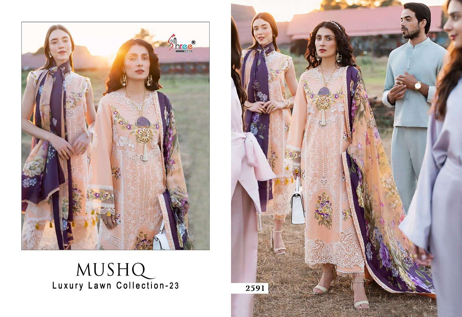 SHREE FABS MUSHQ LUXURY LAWN COLLECTION 23