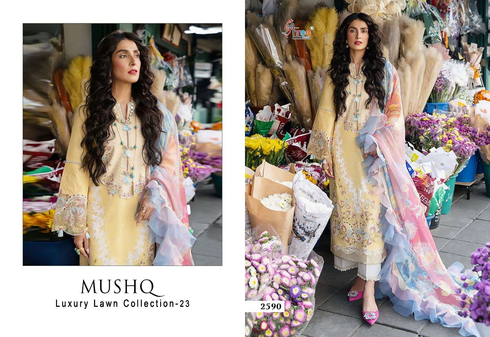 SHREE FABS MUSHQ LUXURY LAWN COLLECTION 23