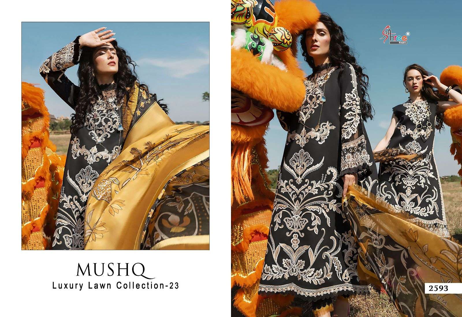 SHREE FABS MUSHQ LUXURY LAWN COLLECTION 23