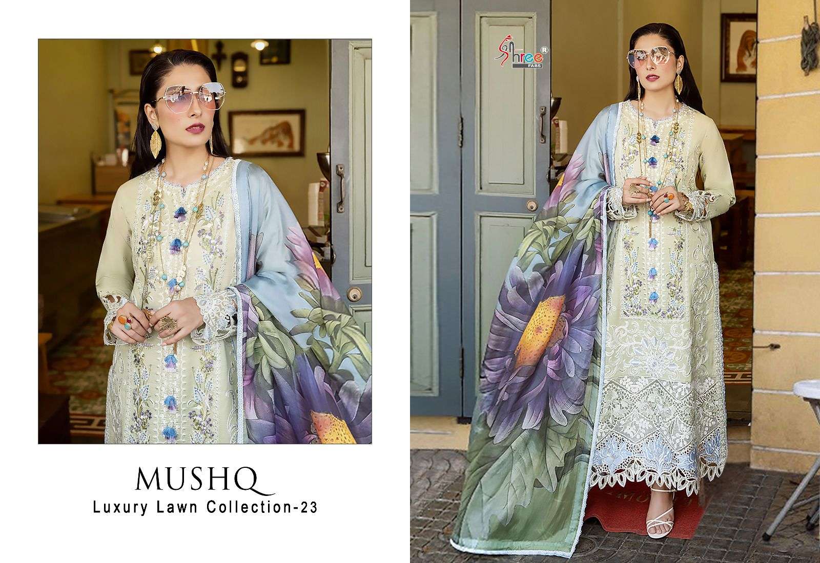 SHREE FABS MUSHQ LUXURY LAWN COLLECTION 23