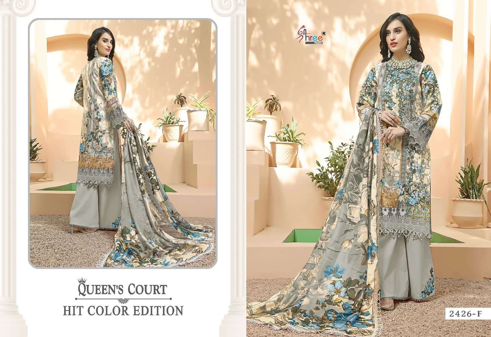 SHREE FABS QUEENS COURT HIT COLOUR EDITION 