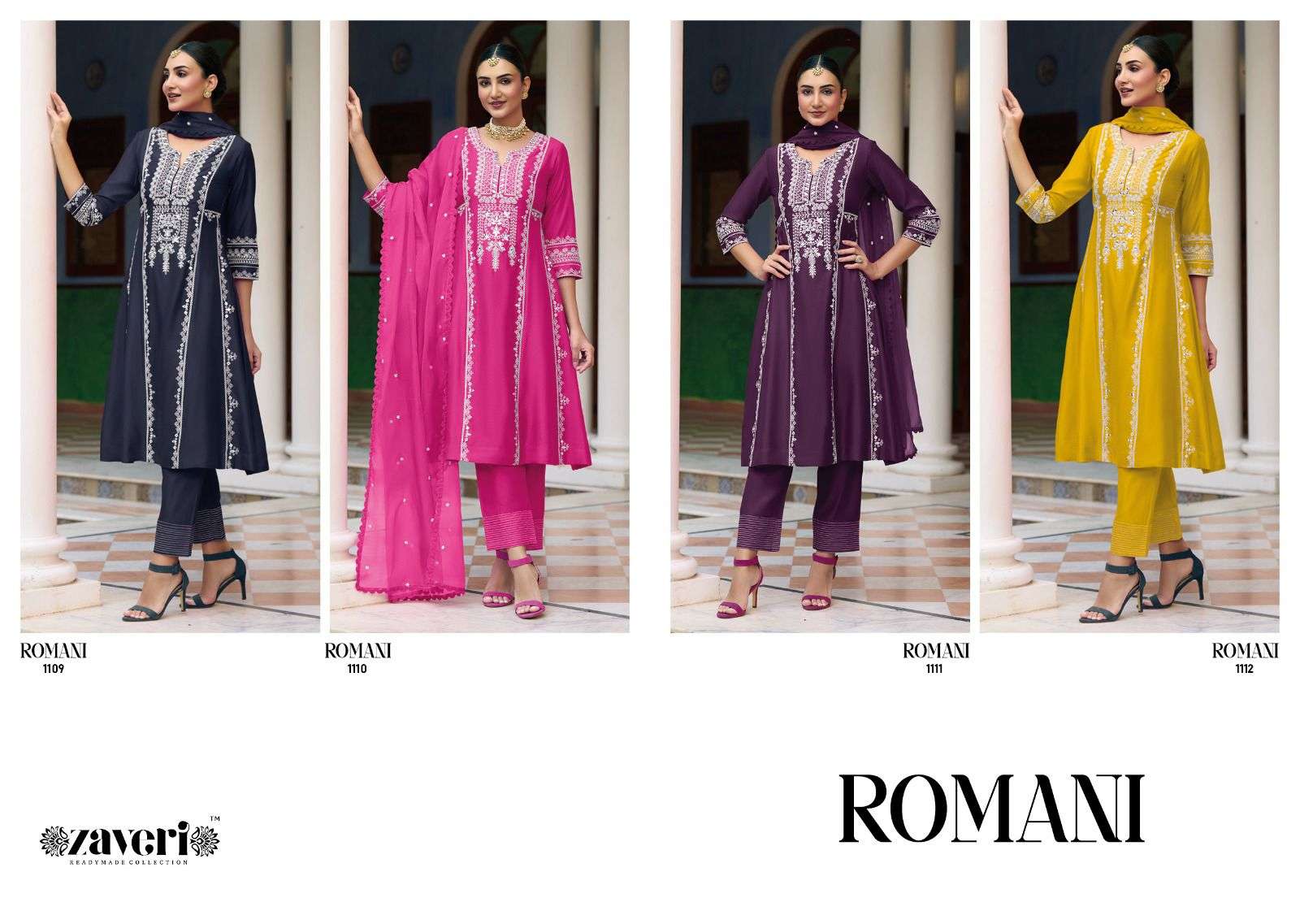 ZAVERI WOMEN BEAUTY ROMANI 