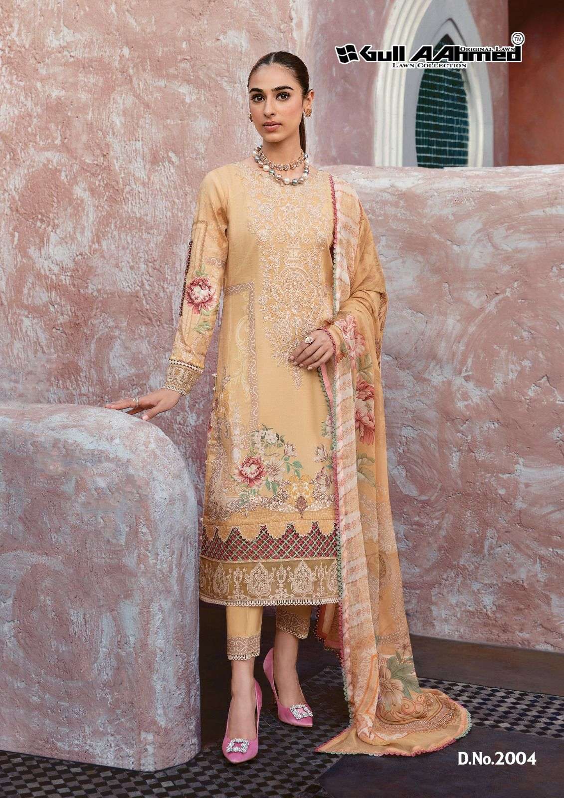 GULL AAHMED MINHAL EXCLUSIVE LAWN COLLECTION VOL 2