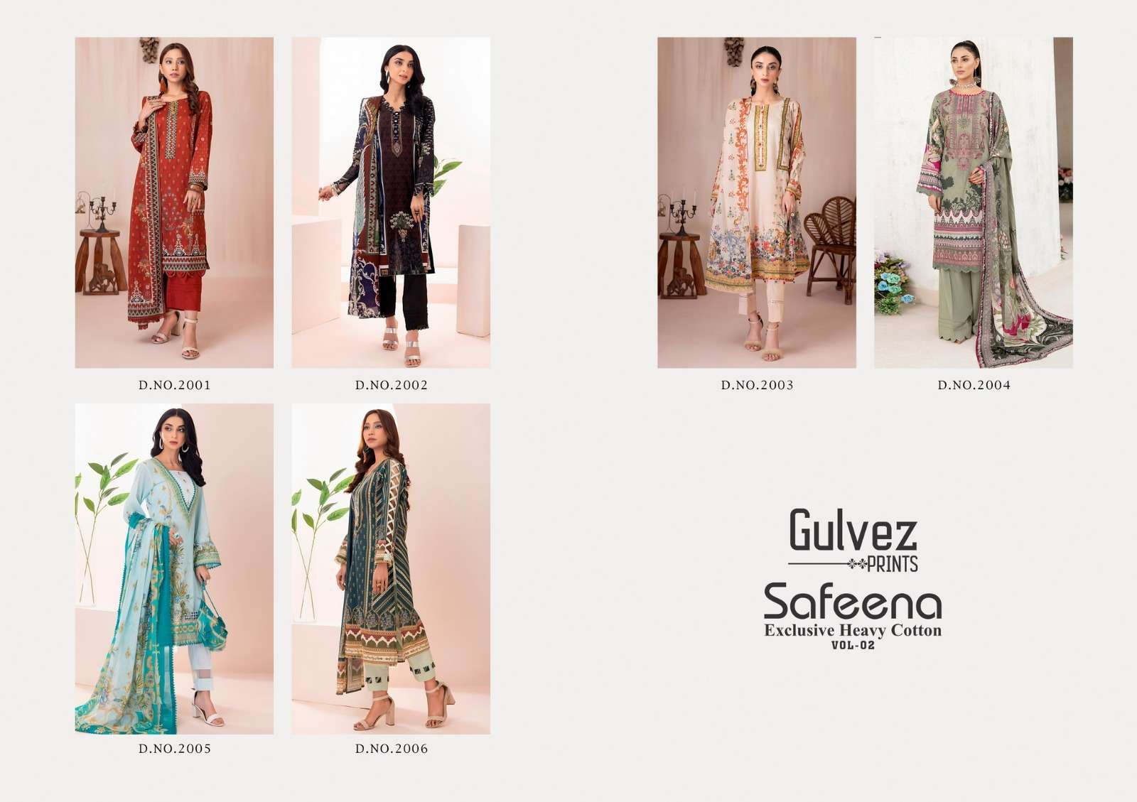 GULVEZ PRINTS SAFEENA VOL 2 